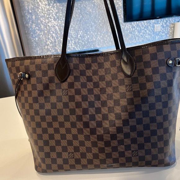 Louis Vuitton Neverfull GM Damier Ebene tote (I'll throw in the red Organizer) - Picture 17 of 17